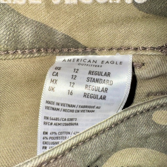 AMERICAN EAGLE HI RISE JEGGING NE(X)T LEVEL STRETCH SIZE 12 - Picture 8 of 8
